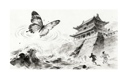 《趙家葛坊》 第一章 蝴蝶的翅膀